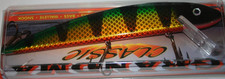 13" Grandma Lure Classic Crankbait Musky Northern Pike Prism Perch G13P-02