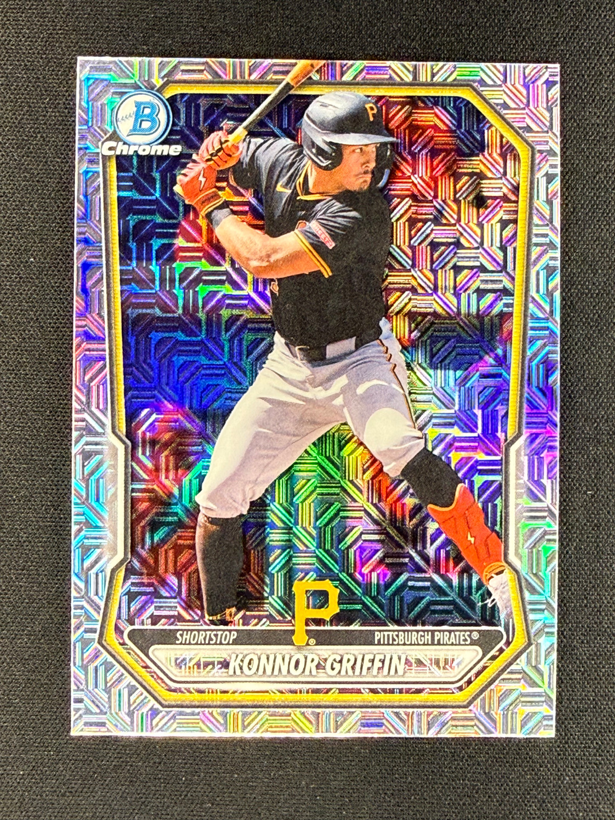 2026 Bowman Chrome Mojo Konnor Griffin RC #BCP-92 Pittsburgh Pirates