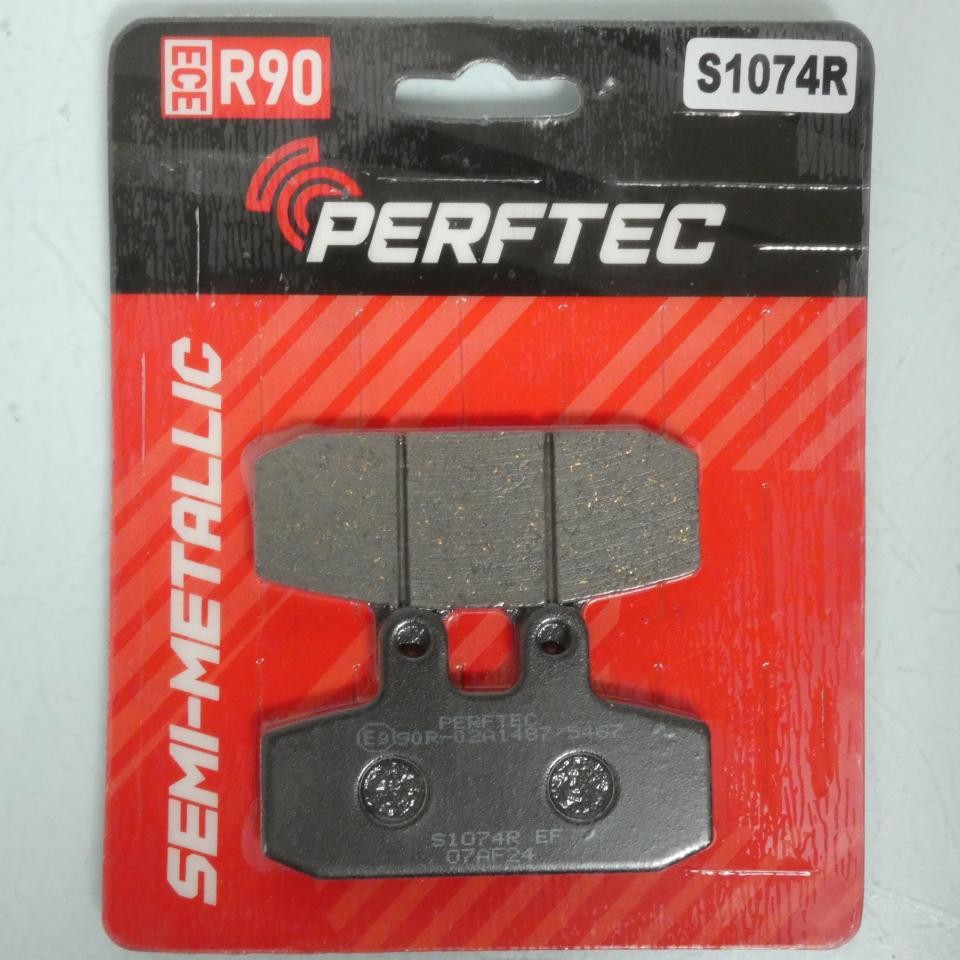 Plaquette de frein Perftec à haute friction avant gauche pour Aprilia Sport City 300
