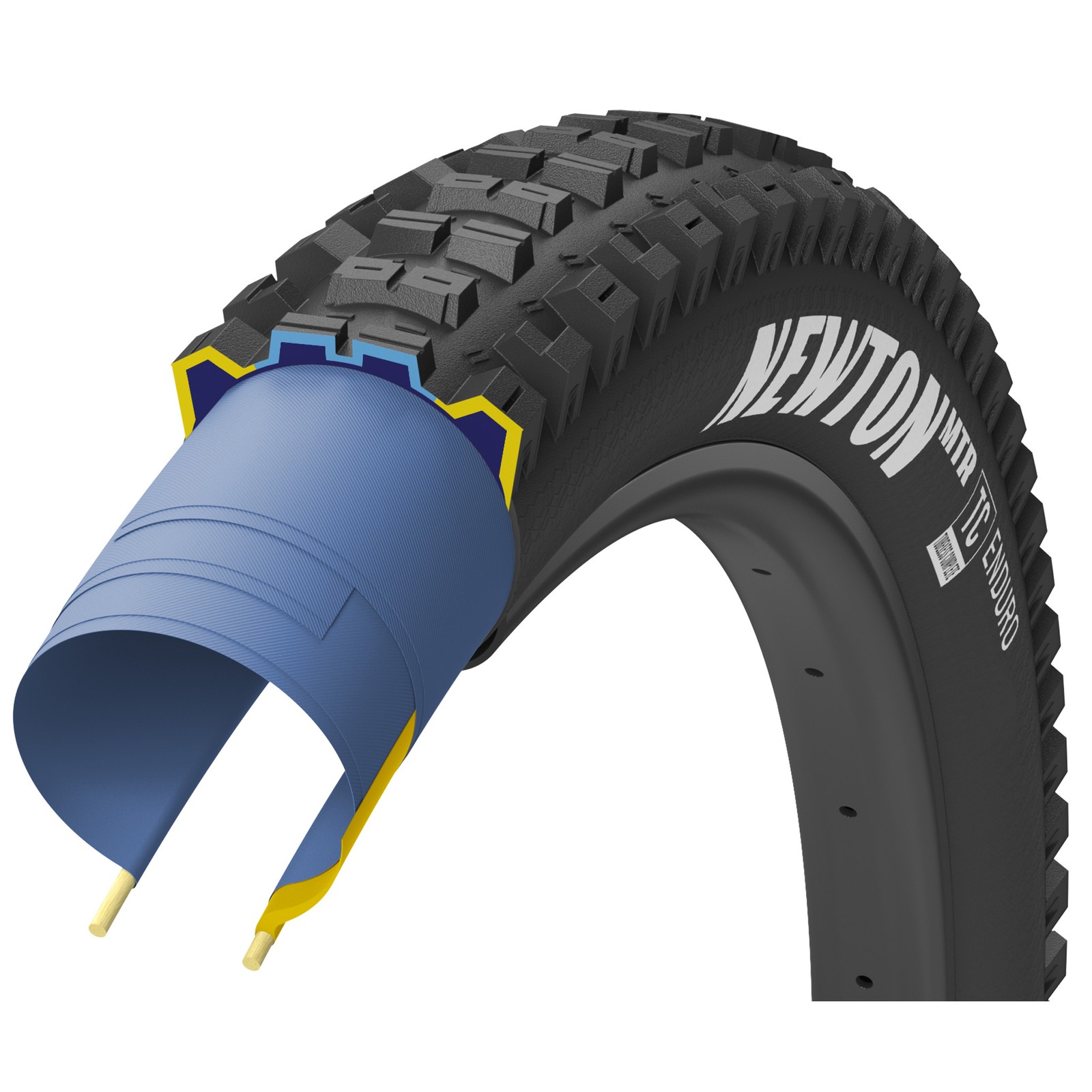 Бескамерная шина для горного велосипеда Goodyear Newton MTR 29x24 Enduro с Grip3 19490₽
