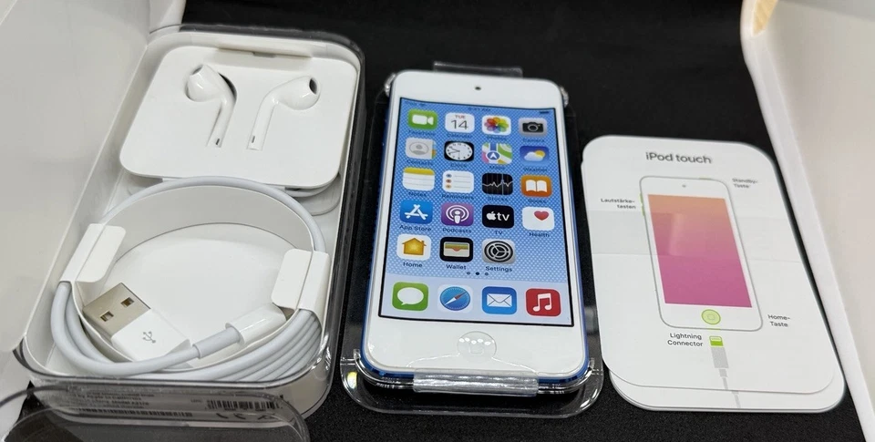 Apple iPod Touch 7G 7. Generation Blau Blue 128GB Blue A2178 Top Zustand - Bild 2 von 4