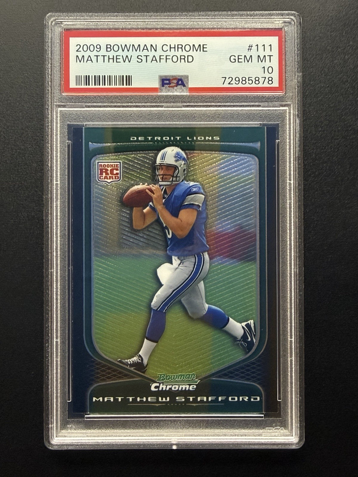 Matthew Stafford Bowman Chrome #111 Base