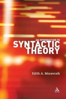 An Introduction To Syntactic Theory Edith A. Moravcsik Taschenbuch Englisch 2006