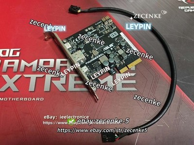 For ASUS ThunderboltEX 3 PCI-E Expansion Card Supports X99/ X299/ C422 chipset*i