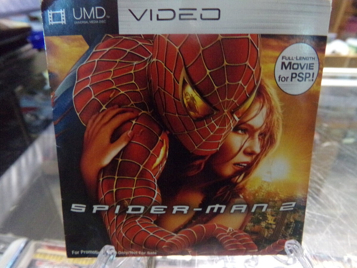 Spider-Man 2 UMD Movie (Not For Resale) Playstation Portable PSP Used Spider-Man 2 UMD Movie (Not For Resale) Playstation Portable PSP Used