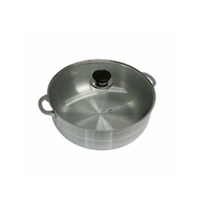 12 Qt Aluminum Caldero Stock Pot, Cooking Dut...