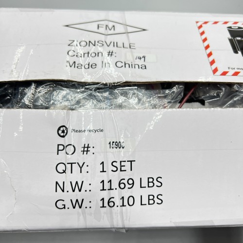 FANIMATIO 52'' Indoor/Outd. Ceiling Fan with Grey Weathered Wood Blades & Remote - Picture 4 of 4