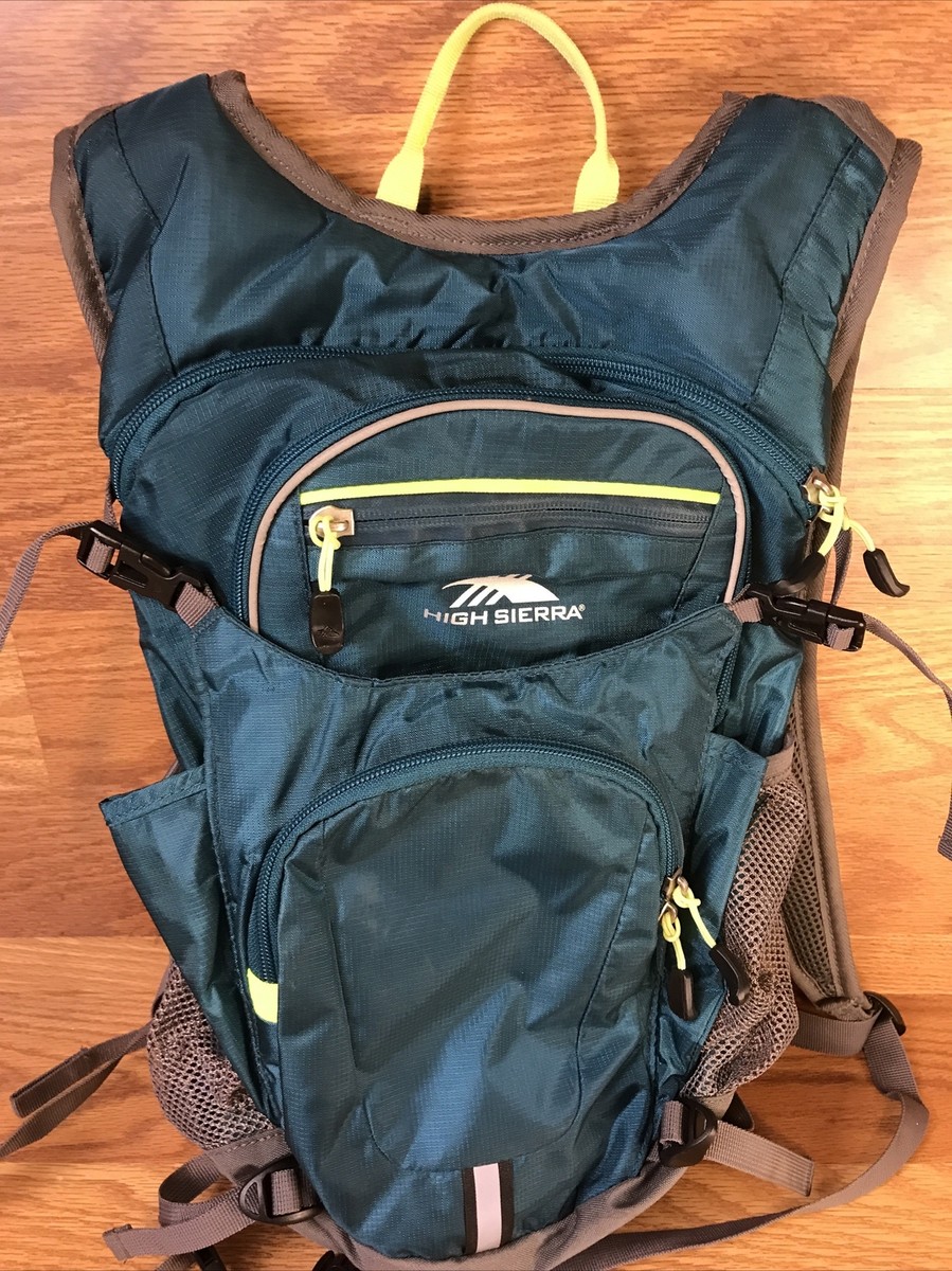 High Sierra Blue& Grey Backpack Airflow Cooled Back | eBay display picture 3