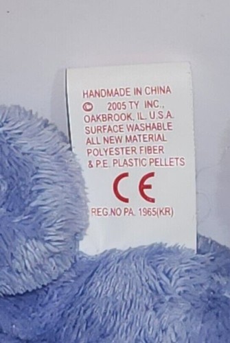 NMT* Ty Beanie Baby - PERIWINKLE the Cat (Nick Jr - Blues Clues) (6 Inch) MWNMT - Picture 8 of 8