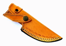 GENUINE LEATHER SHEATH CUSTOM HANDCRAFT FOR FIXED BLADE KNIFE / HOLSTER 2746