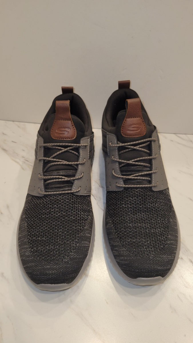 New Skechers Men's Delson 3.0 CICADA Sneaker Shoes #210238 Size