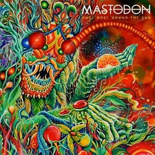 MASTODON Once More Round the Sun BANNER 2x2 Ft Fabric Poster Tapestry Art