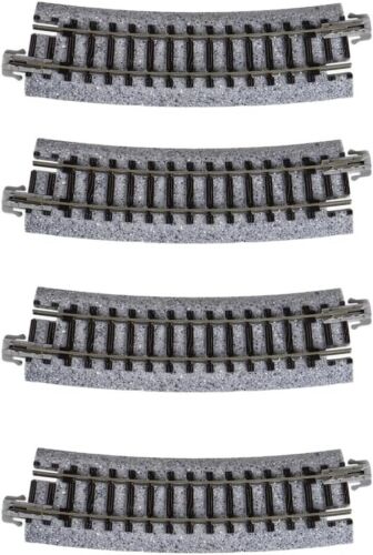 BS KATO N Scale 20-121 Curved Track R315-15° 4 PCS. Railroad Model Supplies NEW