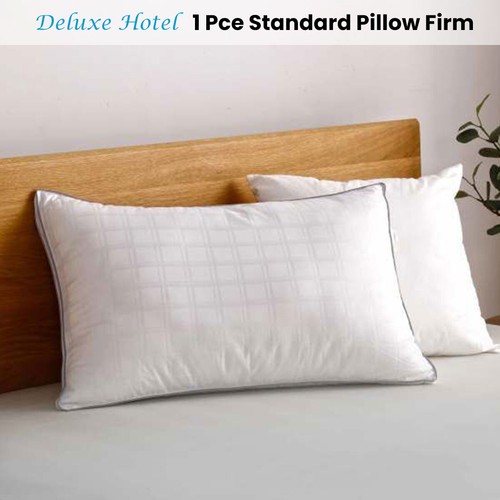 Deluxe Hotel Standard Pillow Firm 45 x 70 cm by Accessorize - Picture 2 of 3