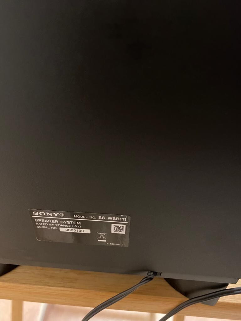 Sony BDVN790W 5.1 Bluray DVD Home Cinema Speakers. eBay