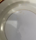 J.S. Maier & Co. Poschetzau Porcelain Czechoslovakia Gold & Burgundy Trim Plate — photo 2