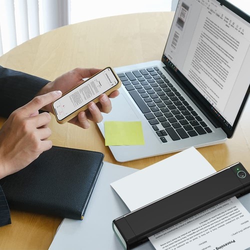 Phomemo M08F A4 Portable Thermal Printer, Supports 8.26"x11.69" A4 Thermal Paper - 第 5/9 張圖片