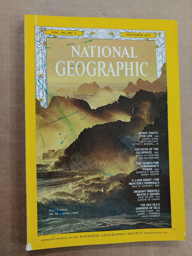 National Geographic Magazine Nat Geo November 1972 M242 | eBay