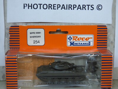 Roco Minitanks New Modern US M-551 Sheridan W/152mm Light Tank Lot #6467 