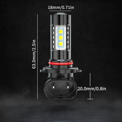 For GMC Sierra 1500 SLE Crew Cab Pickup 2003-2006 LED Lights Fog Lights Bulbs - Imagen 19 de 23