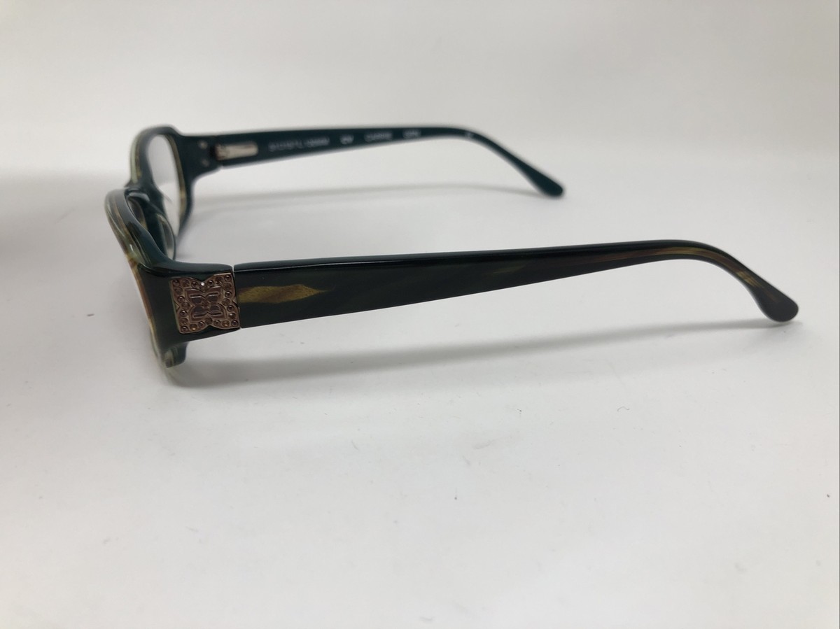 BCBGMAXAZRIA Womens Eyeglasses‎ Green Rectangle Full Rim Frame 21302 BCBGMAXAZRIA - Brands - Catalog main image 4