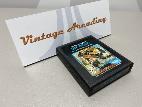 Sky Diver (Atari 2600) Game Cartridge, NTSC