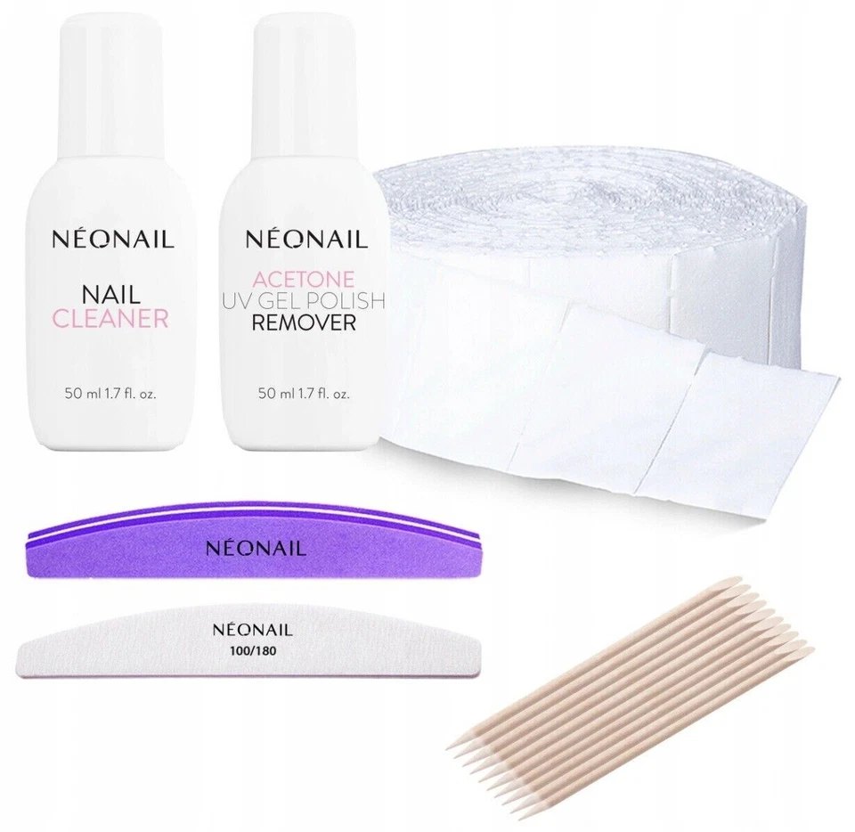NEONAIL DE LUXE UV Nagellack Starter Set Farbenvielfalt & Pflege ohne LED Lampe - Bild 2 von 4