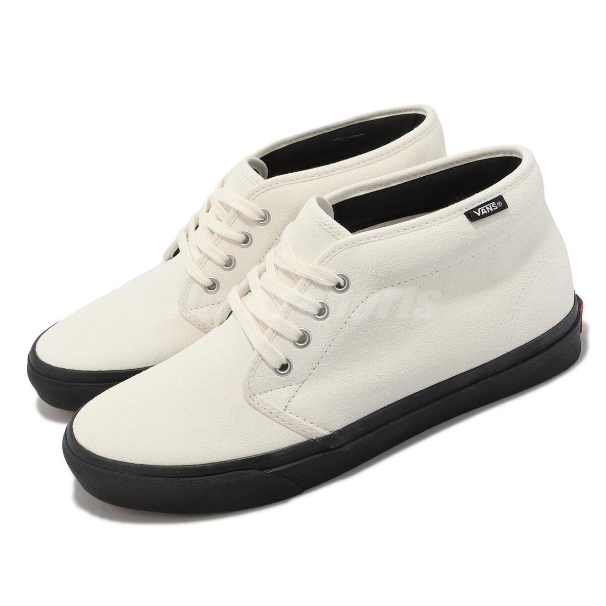 Vans V49CF Suede Chukka Ivory White Black Men Unisex Casual