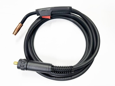 #ad 150 amp Euro Connector Mig Welding Gun Torch 12ft 15ft Tweco Style Consumables $79.50