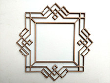 ART-DECO DOLLS HOUSE EMBELISHMENT FRAME - DESIGN 2