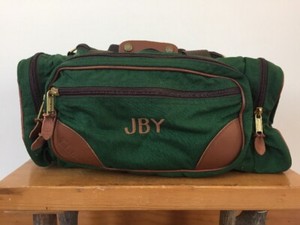 monogrammed carry on bag