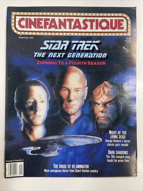 Cinefantastique September 1990 Star Trek Next Generation Cinefantastique September 1990 Star Trek Next Generation