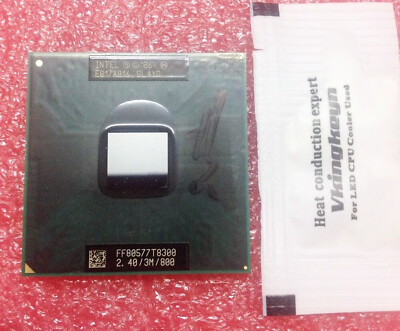 Used Intel Core 2 Duo T8300 SLAYQ SLAPA CPU 800/2.4 GHz