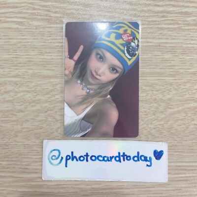 LE SSERAFIM EASY YIZHIYU YZY FANSIGN POB LUCKY DRAW PHOTOCARD