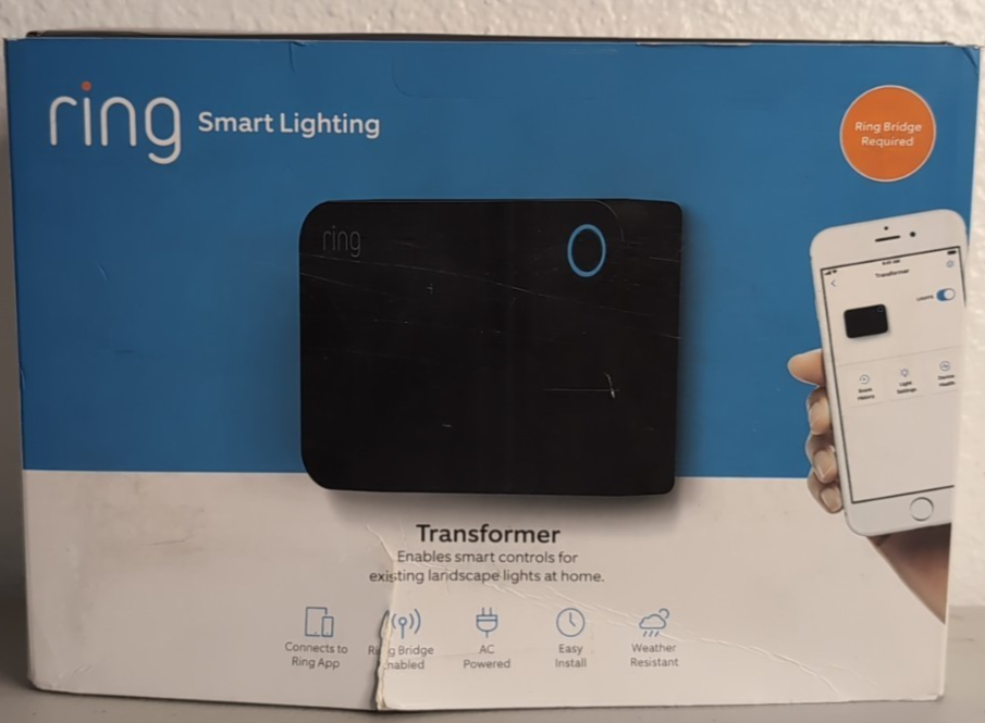 12-15V 200W Ring Smart Outdoor Low Voltage Lighting Transformer  -image