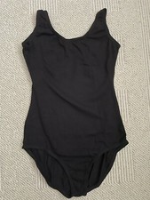 Costume Gallery Child Basic Black Girls Leotard Size M 8-10 NEW