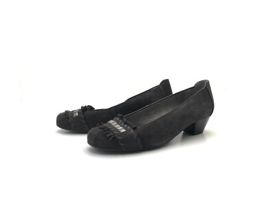 Jenny Damen Pumps Absatzschuh Stöckelschuhe Heels Grau Gr. 37,5 (UK 4,5)