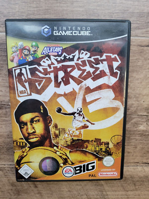 NBA Street V3 Super Mario Allstars Gamecube Nintendo
