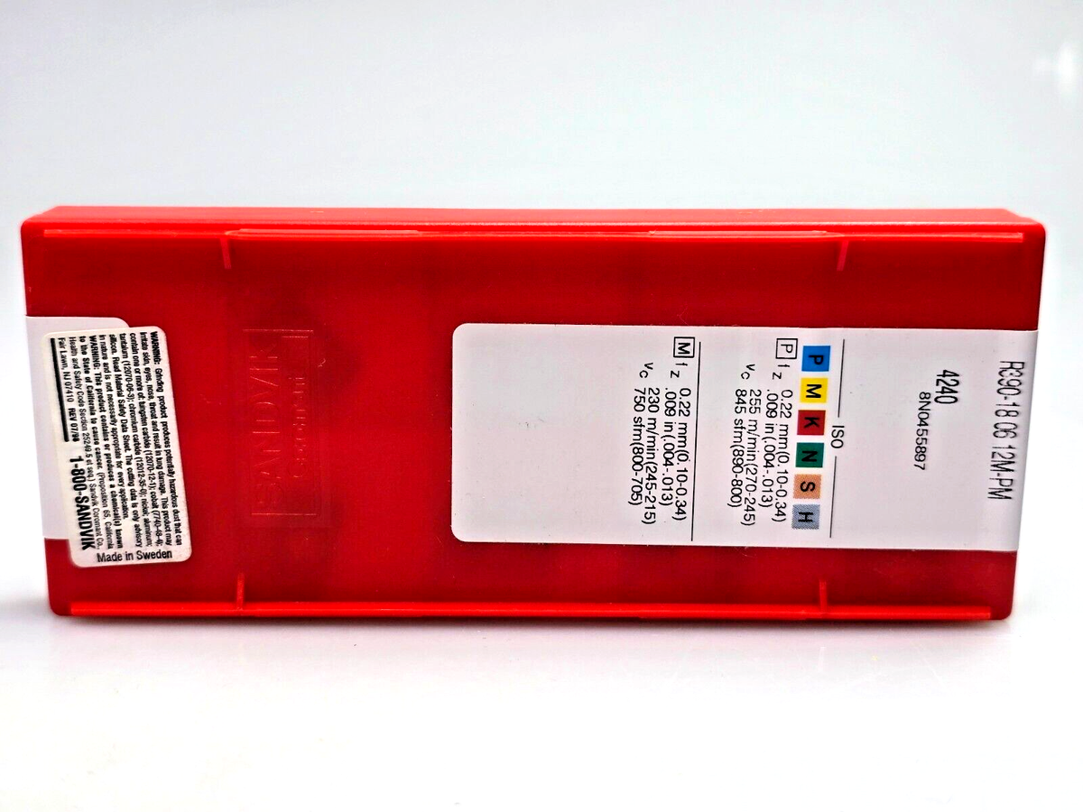 サンドビック R390-18 06 12M-PM 3箱 【公式通販】