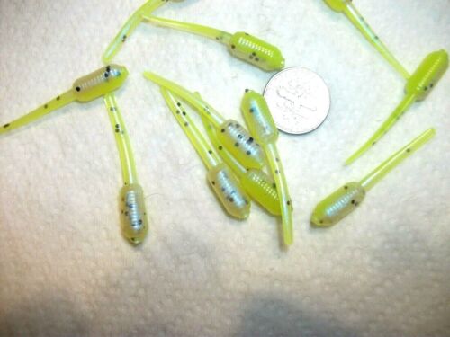 200-1 1/2" CRAPPIE-PANFISH-BABY SHAD-GRUBS-jigs-stingers-drop shot-scent-minnows - Picture 6 of 6