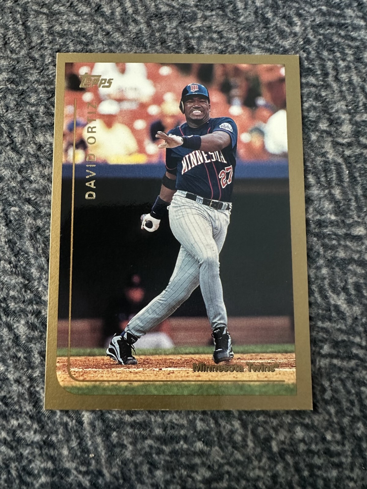 1999 Topps #291 David Ortiz, Minnesota Twins