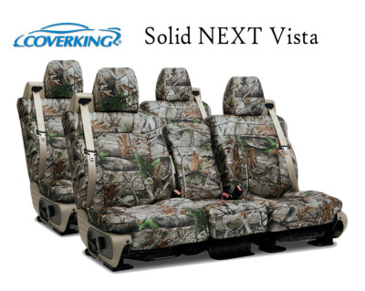 Coverking Custom Seat Covers Neosupreme Front and Rear Row Row - Solid NEXT Vist