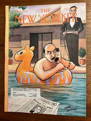New Yorker Magazine Vintage 1998 Complete Original Cover | eBay