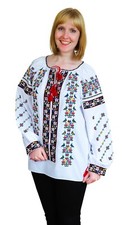 Ukrainian embroidered traditional ethnic shirt, blouse, sorochka vyshyvanka