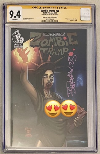 Zombie Tramp #58 - 2023 NYCC Edition B - CGC SS 9.4 Signed By Bill McKay!