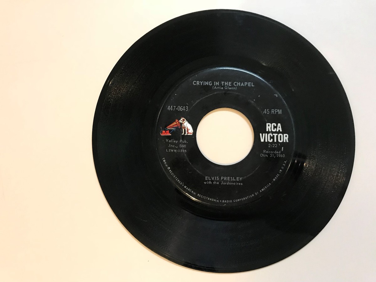 洋楽 Broke 4 Eva Records Presents GOSPEL 45 RPM RECORD - ELVIS PRESLEY WITH THE JORDANAIRES