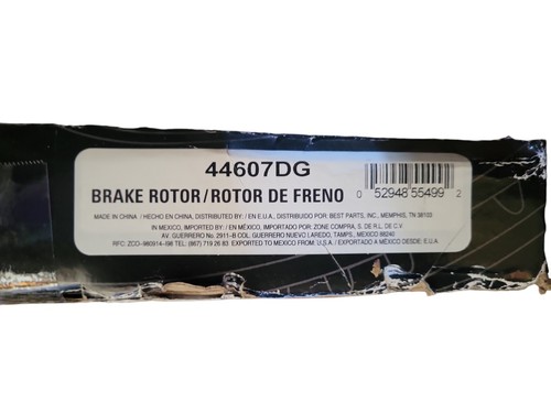 Disc Brake Rotor Duralast Gold by AutoZone 44607DG - Picture 3 of 3