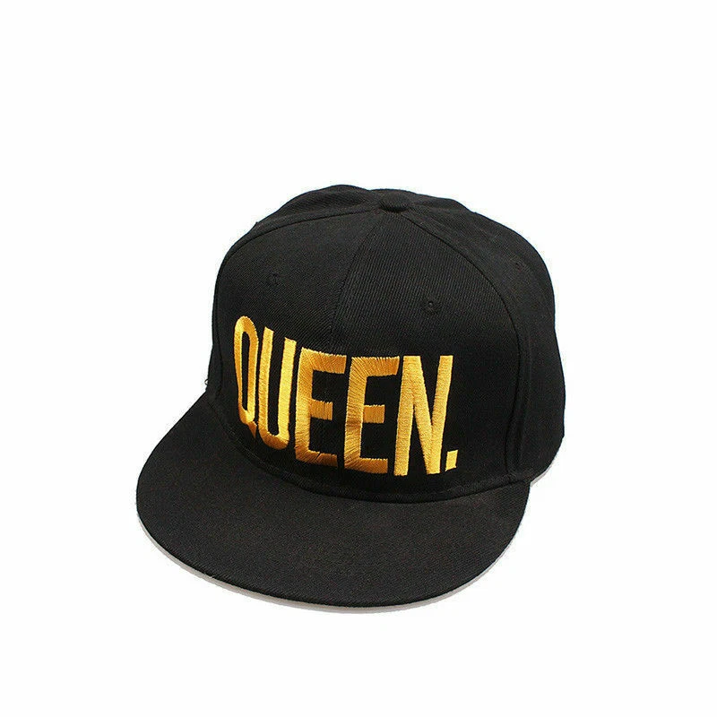 Gorra ajustable Letters King And Queen Gorra de béisbol Sombreros Hip Hop Deportes Snapbacks Foto 4 de 4