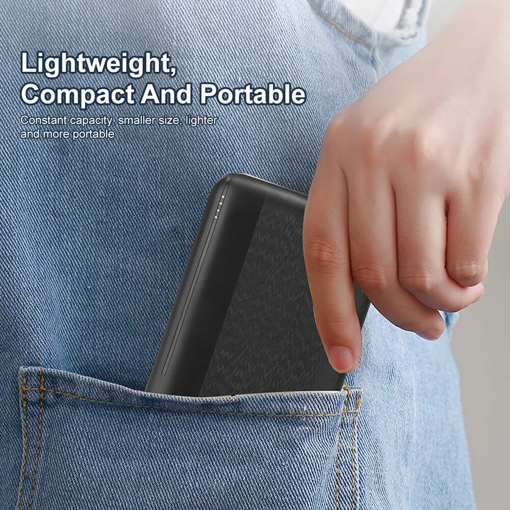 20000mAh Fast Charging Power Bank Portable External Battery Pack 5V 2A  