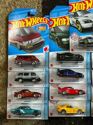 2022 Hot Wheels HW J-Imports Series Set of 17 NMOC - RARE SET | eBay